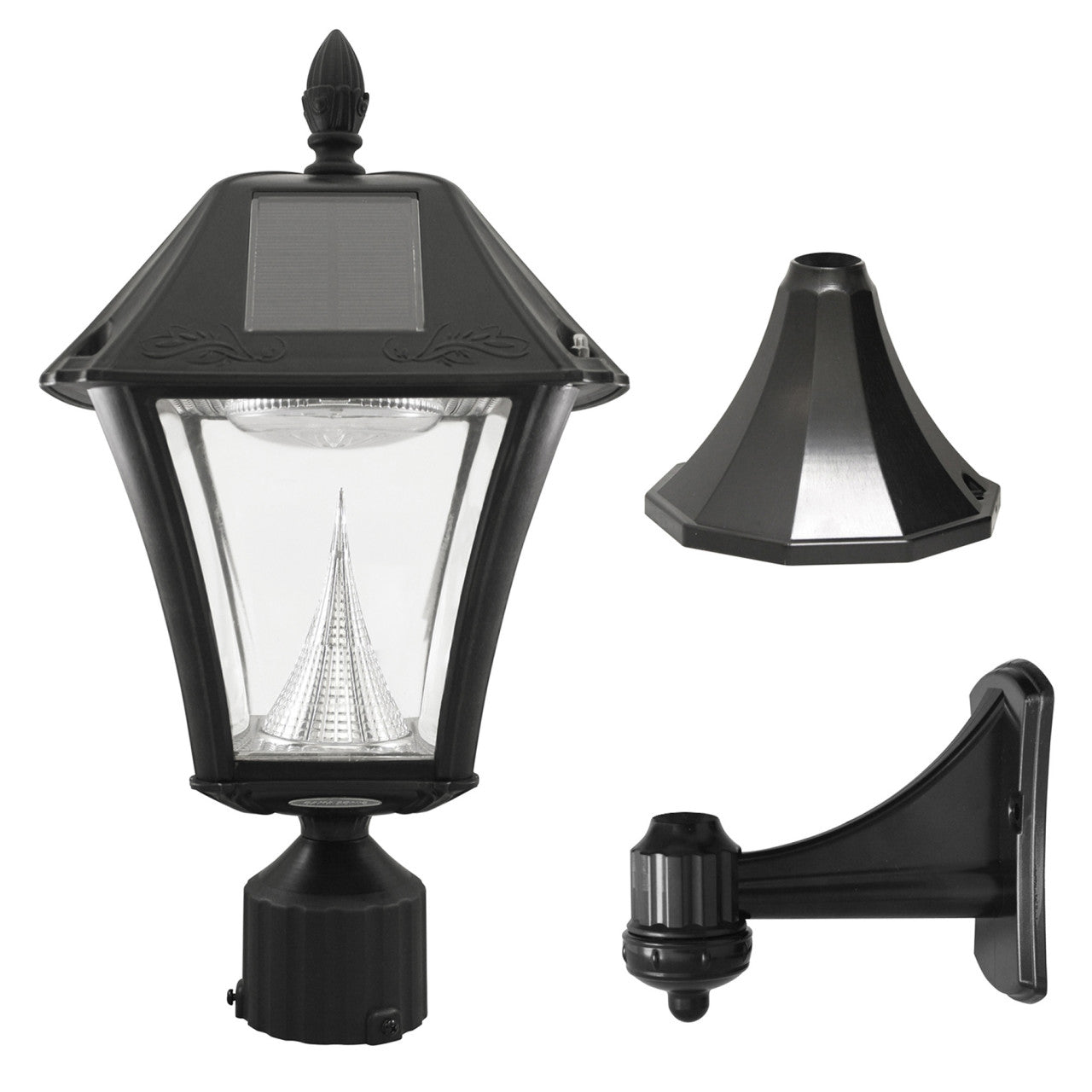 Solar LED Baytown II Lantern Light - Gama Sonic