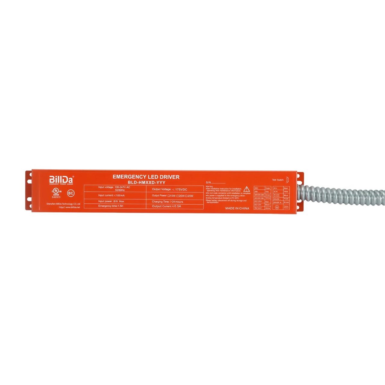 Emergency LED Driver - 8W Output - Venas