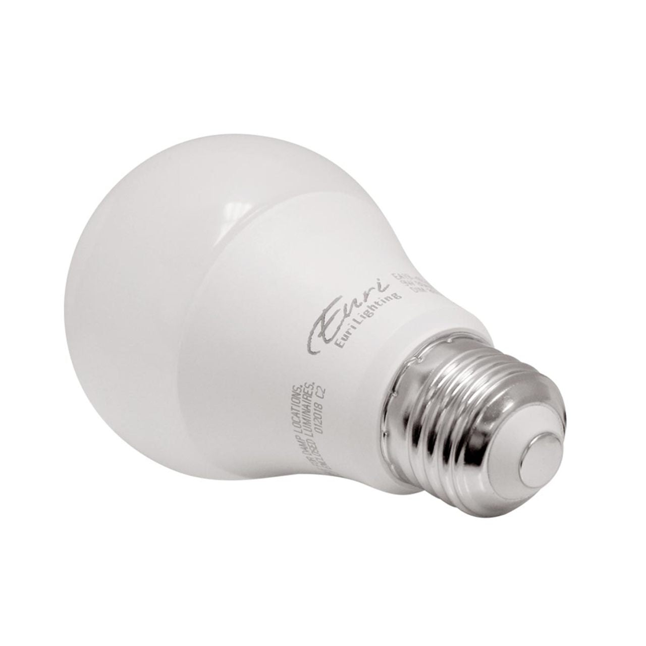 2-Pack E-Lite LED A19 Bulbs - 5W - 450 Lumens - Euri Lighting