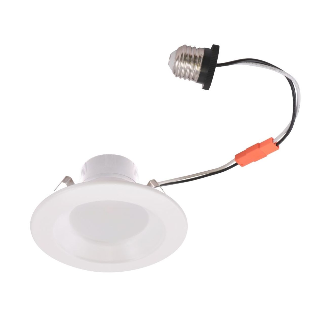 Case of 6 - 4in LED Recessed Retrofit - 10W - 650 Lumens - Color Selectable - E26 Base - Energetic Lighting