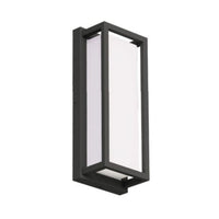 LED Smart Outdoor Wall Light - 18W - Multicolor CCT and RGBW - 1260 Lumens - Euri Lighting