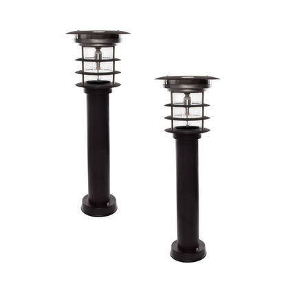 2-Pack Solar LED Bollard Light - with EZ Anchor - Gama Sonic