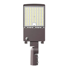 LED Area Light - 277-480V - Wattage Adjustable 100W/120W/150W - Color Tunable 30K/40K/50K - Bronze Finish - Euri Lighting