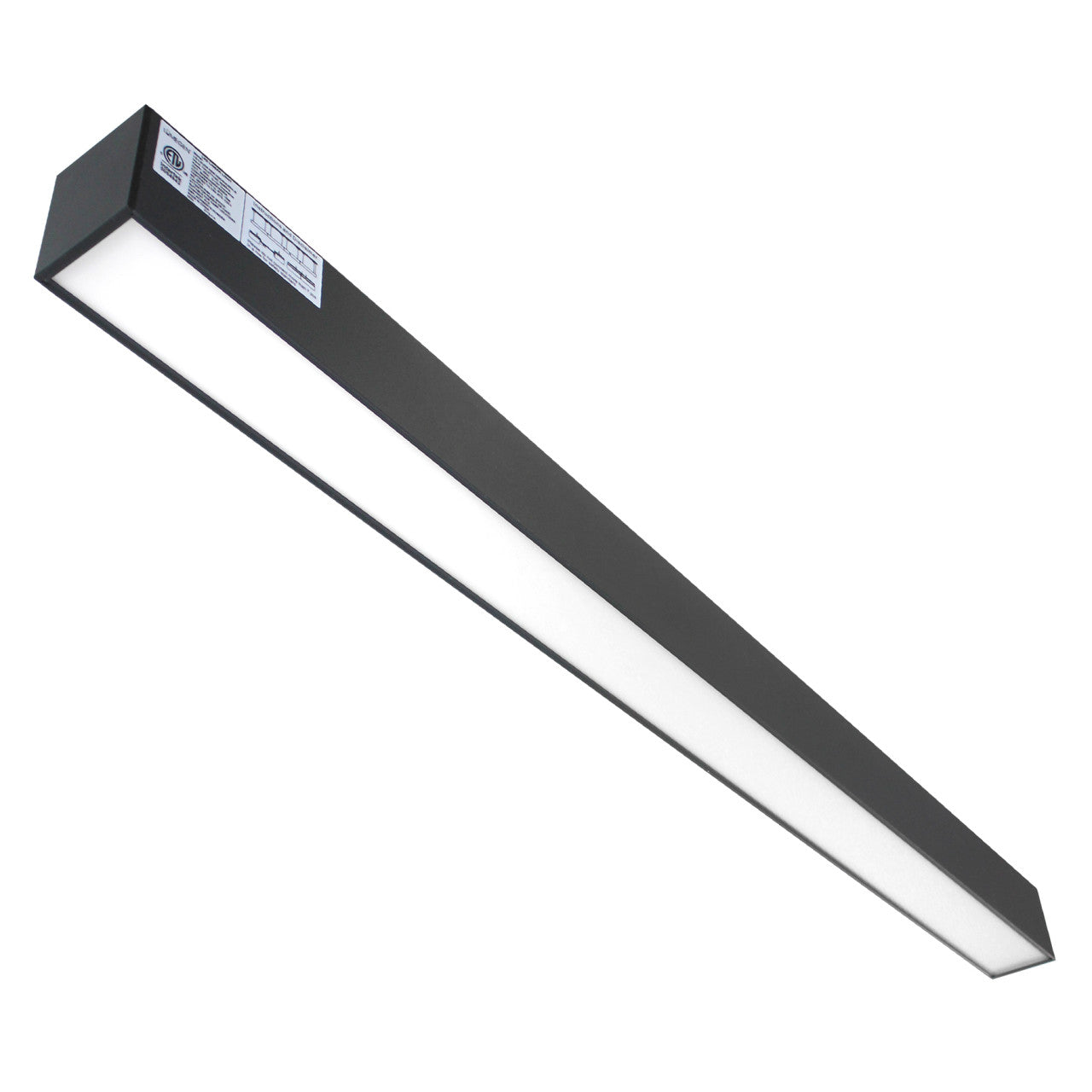 LED 4ft. Premium Architectural Up/Down Linear Light - 50 Watt - Color Tunable 30K/40K/50K - White, Black, or Silver Lamp Body - LumeGen