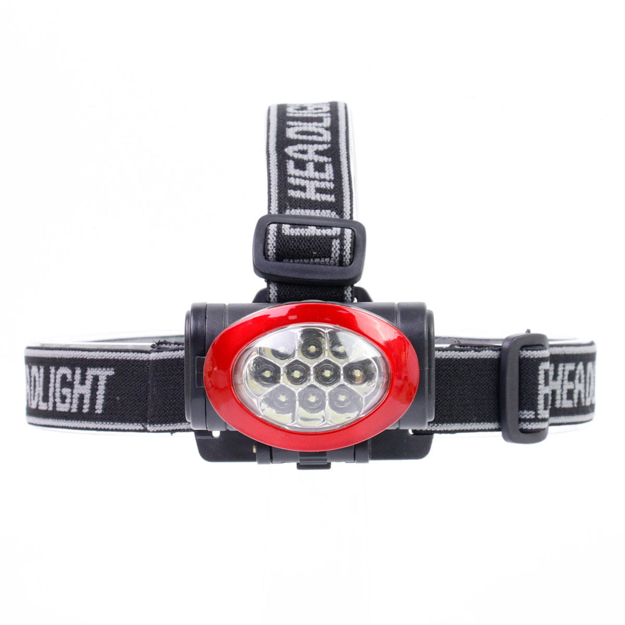 Rugged Blue 10-LED Adjustable Tilt Headlamp - 25 Lumens