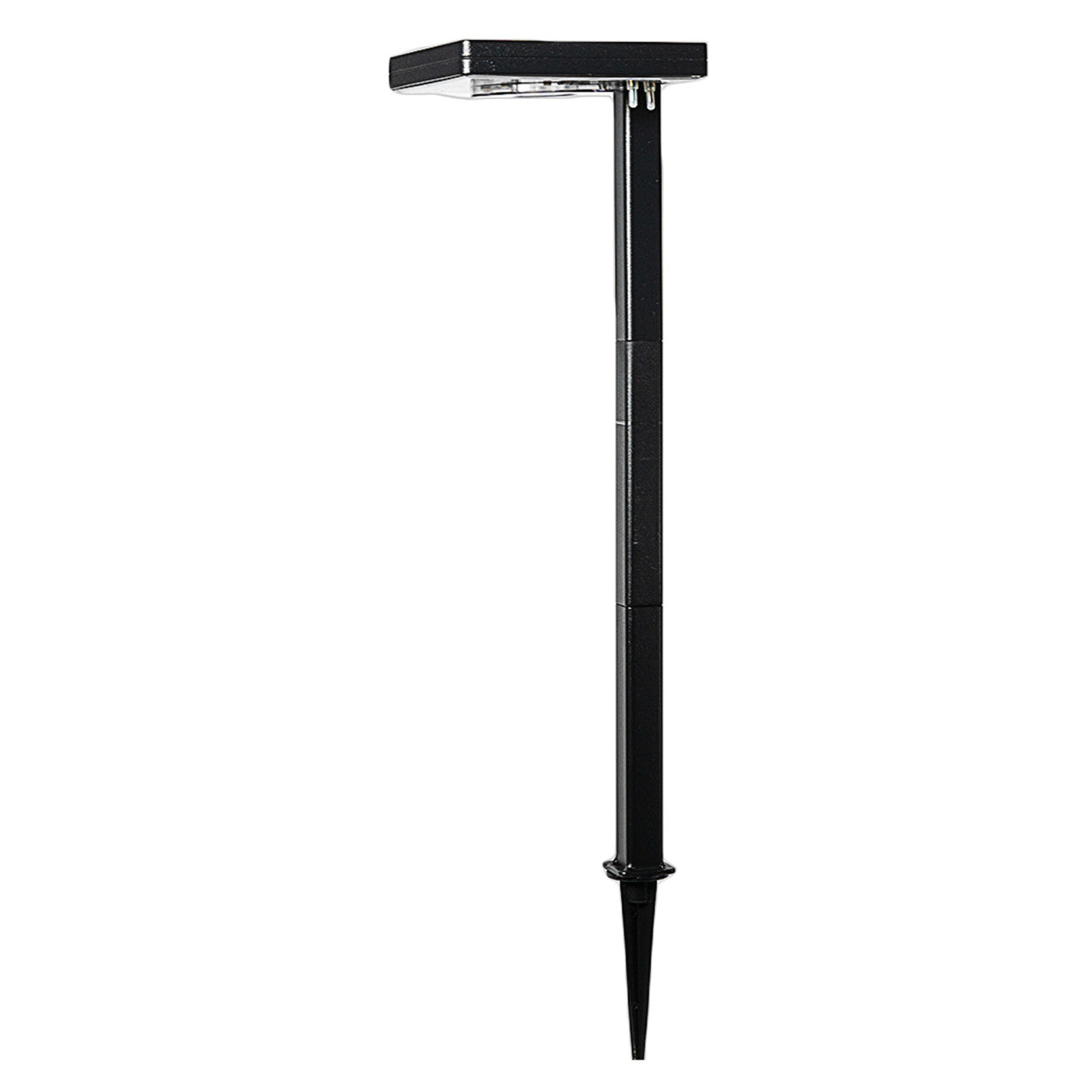 Solar LED Square Path Light - 80 Lumens - 2700K - Black Finish - Gama Sonic