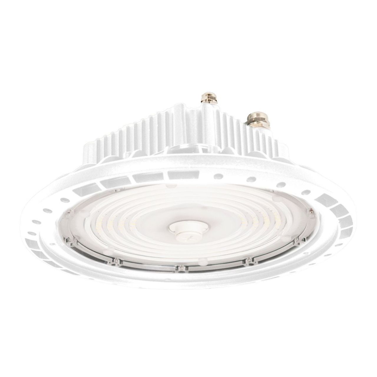 LED UFO High Bay - Wattage Select up to 150W - Color Selectable - White Finish - Energetic Lighting