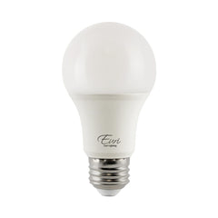 CASE OF 24 - E-Lite LED A19 Bulbs - 5W - 450 Lumens - Euri Lighting - (12 packs of 2 Bulbs)