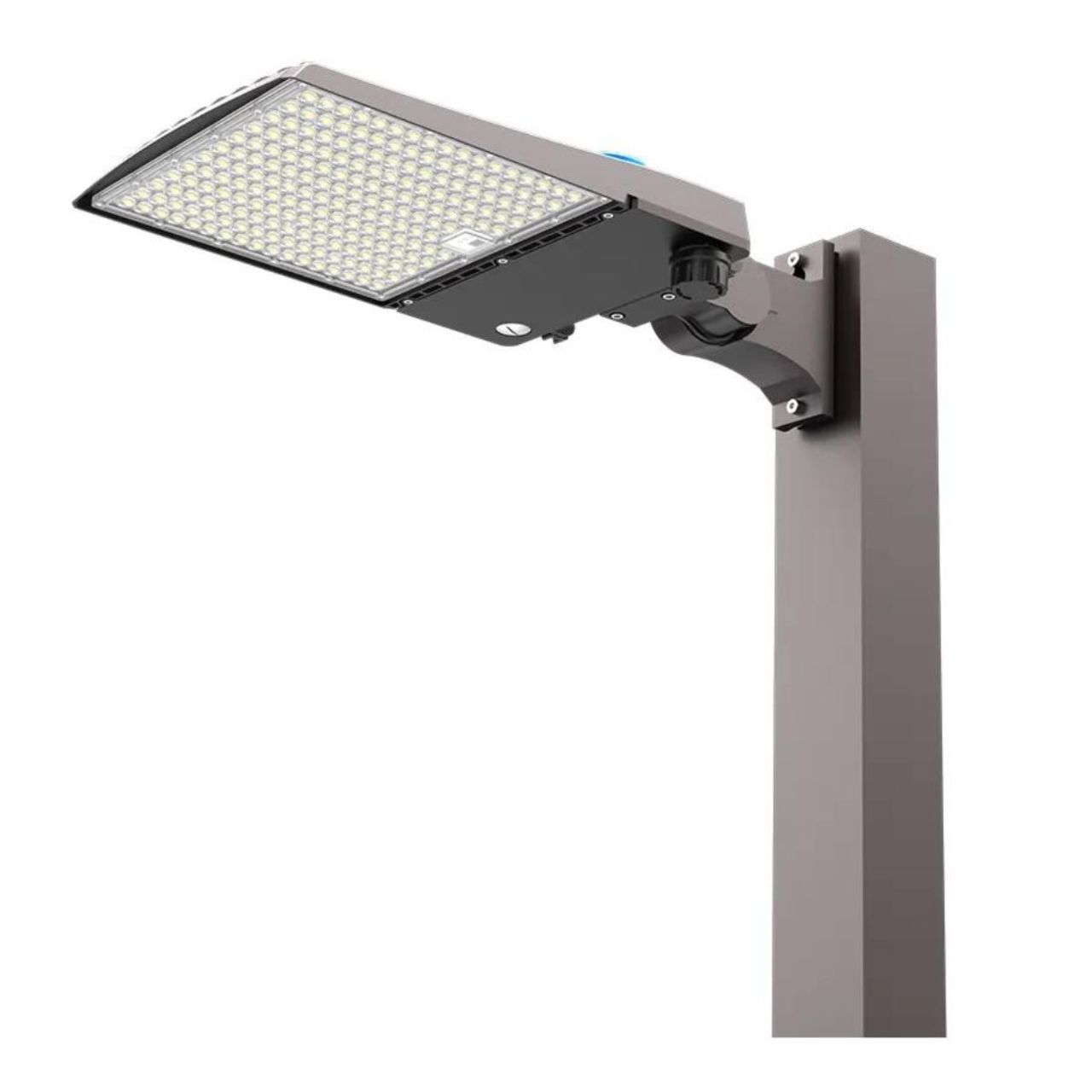 LED Area Light - 277-480V - Wattage Adjustable 200W/240W/300W - Color Tunable 30K/40K/50K - Bronze Finish - Euri Lighting