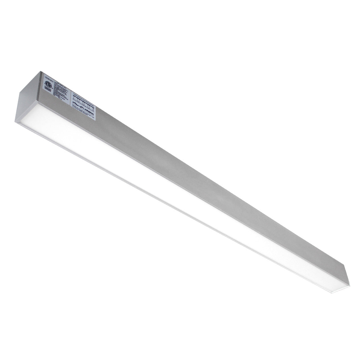 LED 4ft. Premium Architectural Up/Down Linear Light - 50 Watt - Color Tunable 30K/40K/50K - White, Black, or Silver Lamp Body - LumeGen