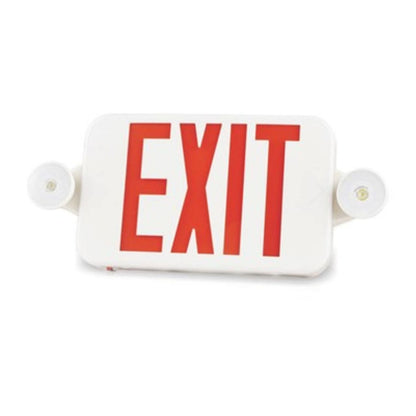 Case of 2 - LED H5 Exit & Safety Sign - Switchable Color Lens Red & Green - Beyond LED Technology