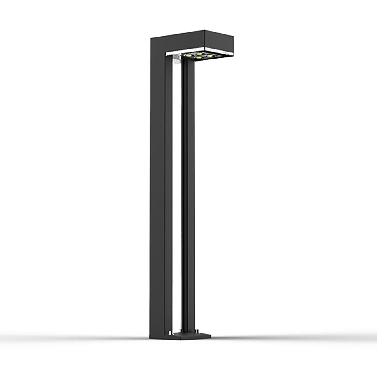 2-Pack Solar LED Bollard Light - 50 Lumens - 3000K - LumeGen