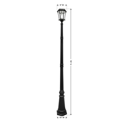 Solar LED Victorian Lantern Light - Gama Sonic