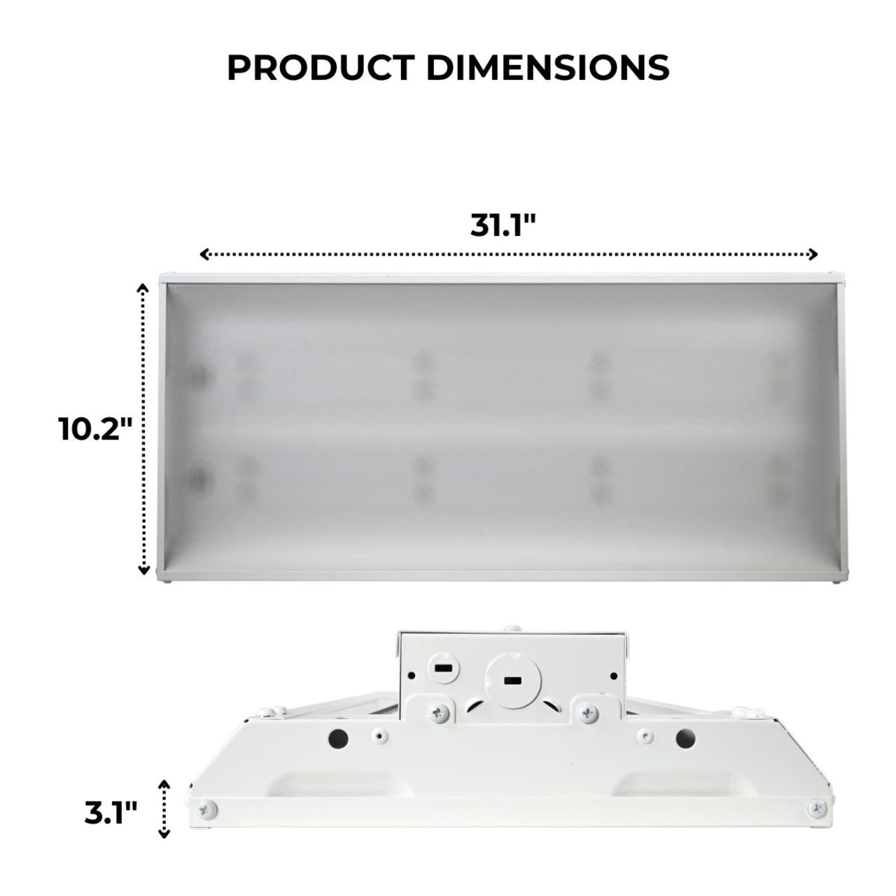 LED Linear High Bay - 230W - 34,500 Lumens - 4000K/5000K - LumeGen