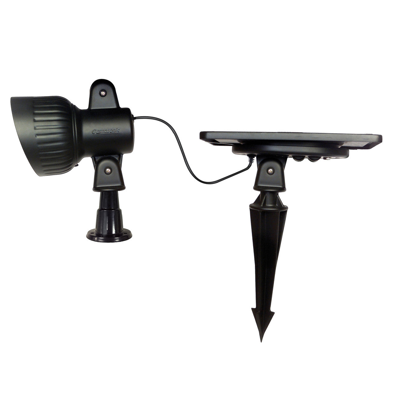 Solar LED Progressive Spot Light - Black - Gama Sonic