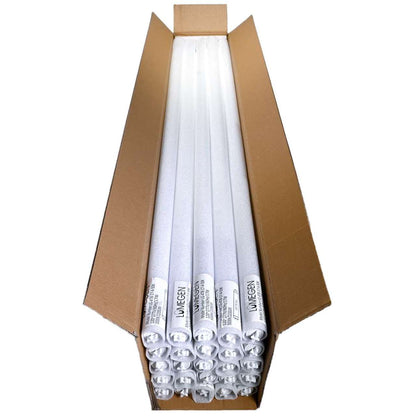 Case of 25 - 4ft LED T8 Tube - Type A - 17W - 2200 Lumens - 3500K 4000K 5000K - LumeGen