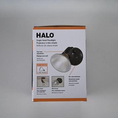 Case of 6 - All-Pro Single-Head Floodlight - 150W Max - Bronze Finish