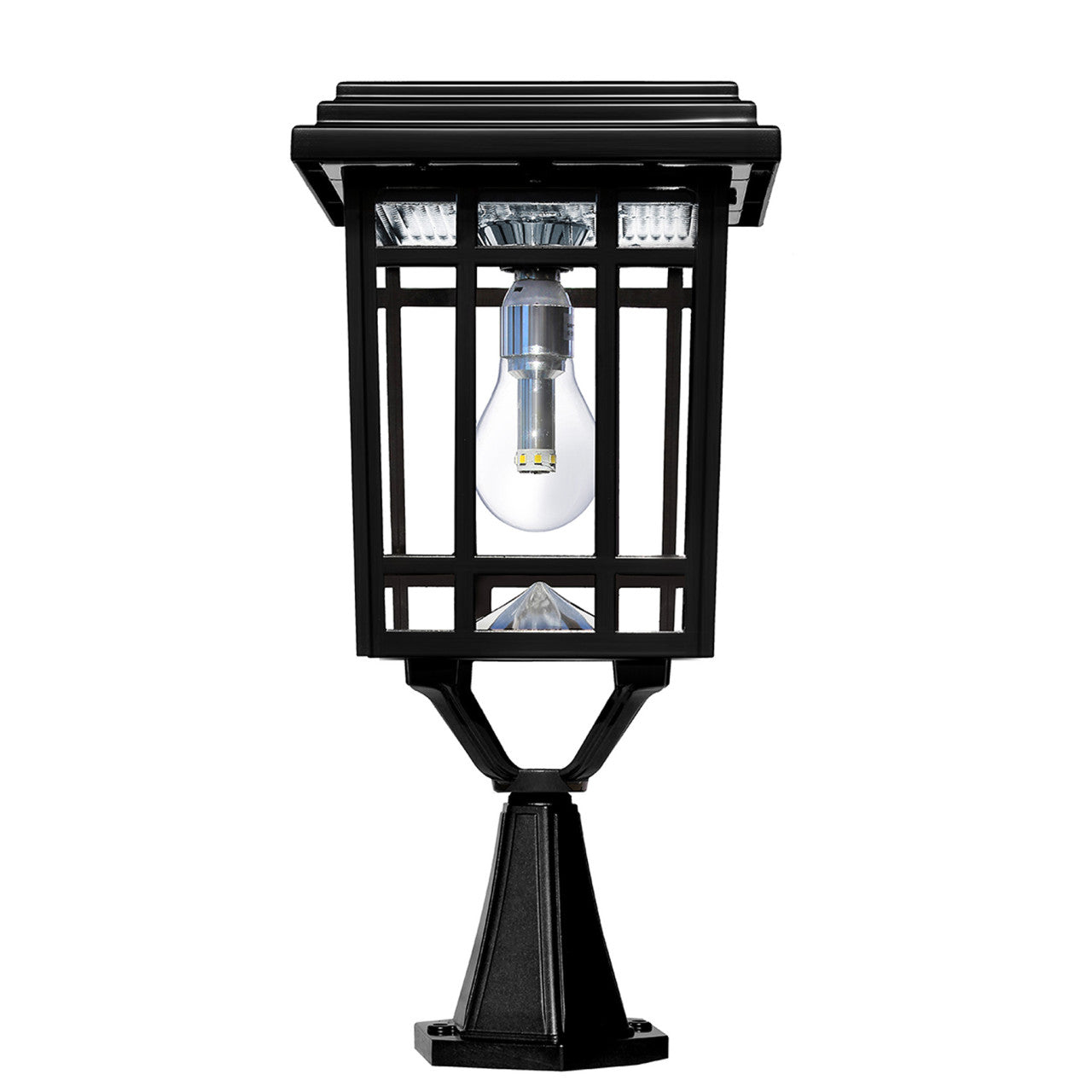 Solar LED Prairie Lantern Light - Gama Sonic