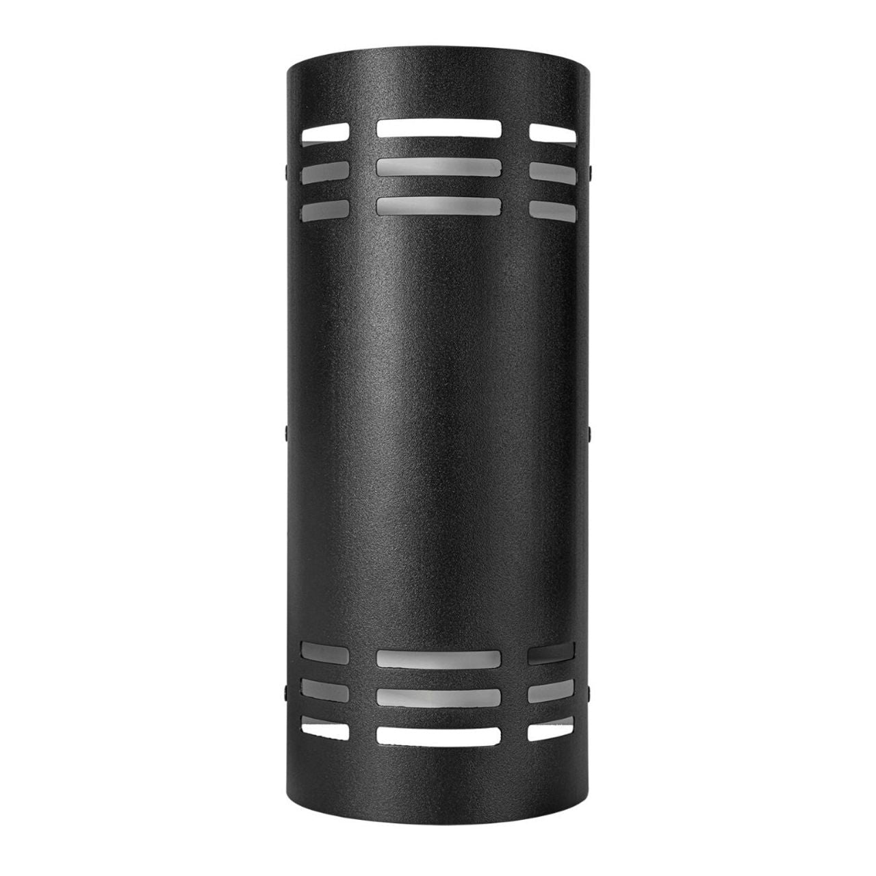 LED Architectural Semi-Round Wall Light - Indoor or Outdoor - 24W - 1600 Lumens - Color Tunable - Black Finish - LumeGen