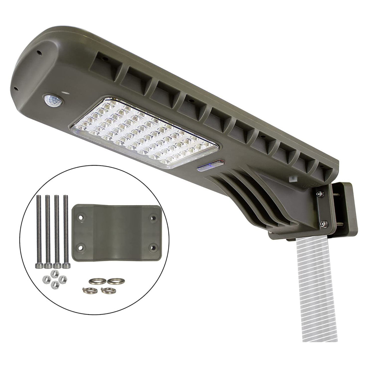 Solar LED Area Light with Motion Sensor - 500 Lumens - 6000K - Gama Sonic