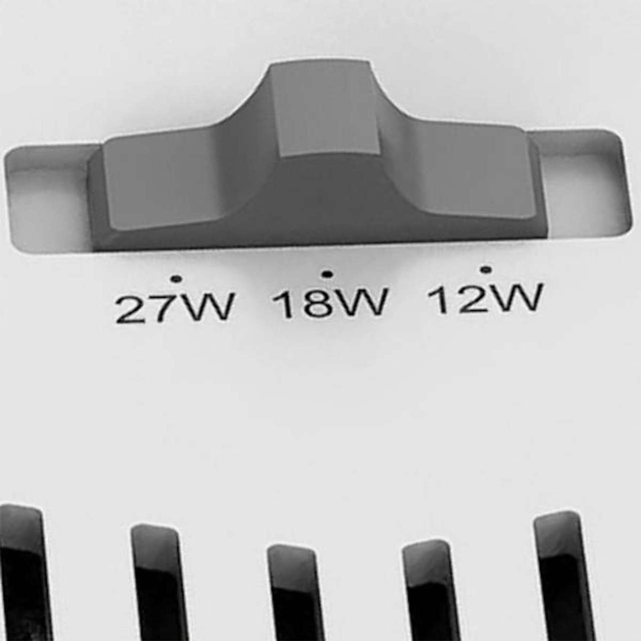 LED Wattage Adjustable & Color Tunable Horizontal HID High Bay Lamp - EX39 Mogul Base - 12W/18W/27W - 3000K/4000K/5000K - Keystone