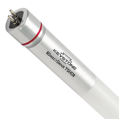 Case of 25 - T5 LED 4ft. DirectDrive Glass Tube - High Output - 25 Watt - Type B - 3400 Lumens - Keystone