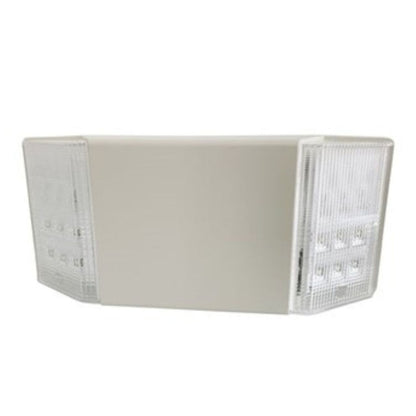 Case of 2 - LED H3 Dual Head Emergency Light - 200 Lumens - 90 Min. Emergency Operation - 120/277V - Beyond LED Technology