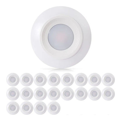 Case of 20 - 6in LED Disk Light - Wet Location - 9.5W - 800 Lumens - Energetic Lighting