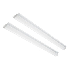 Case of 2 - 4ft. Wattage Adjustable & Color Tunable LED Linear Strip Light Retrofit - 22W/30W/40W - 3500K/4000K/5000K - Medinah Power