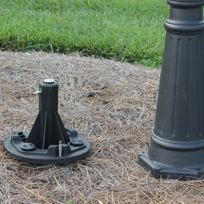 EZ Anchor Lamp Post Base - Gama Sonic