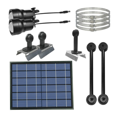 Solar LED Adjustable Flag Light - High Output 3W Cree LEDs - LumeGen