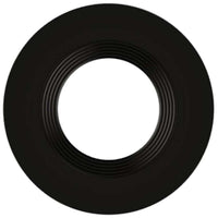 4in. Interchangeable Trim for Retrofit Downlights - Matte Black - Keystone