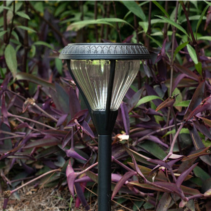 4-Pack Solar LED Premier Garden Stake Light - Black - Gama Sonic