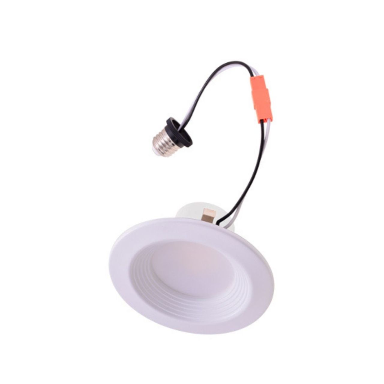 Case of 6 - 4in LED Recessed Retrofit - 10W - 650 Lumens - Color Selectable - E26 Base - Energetic Lighting