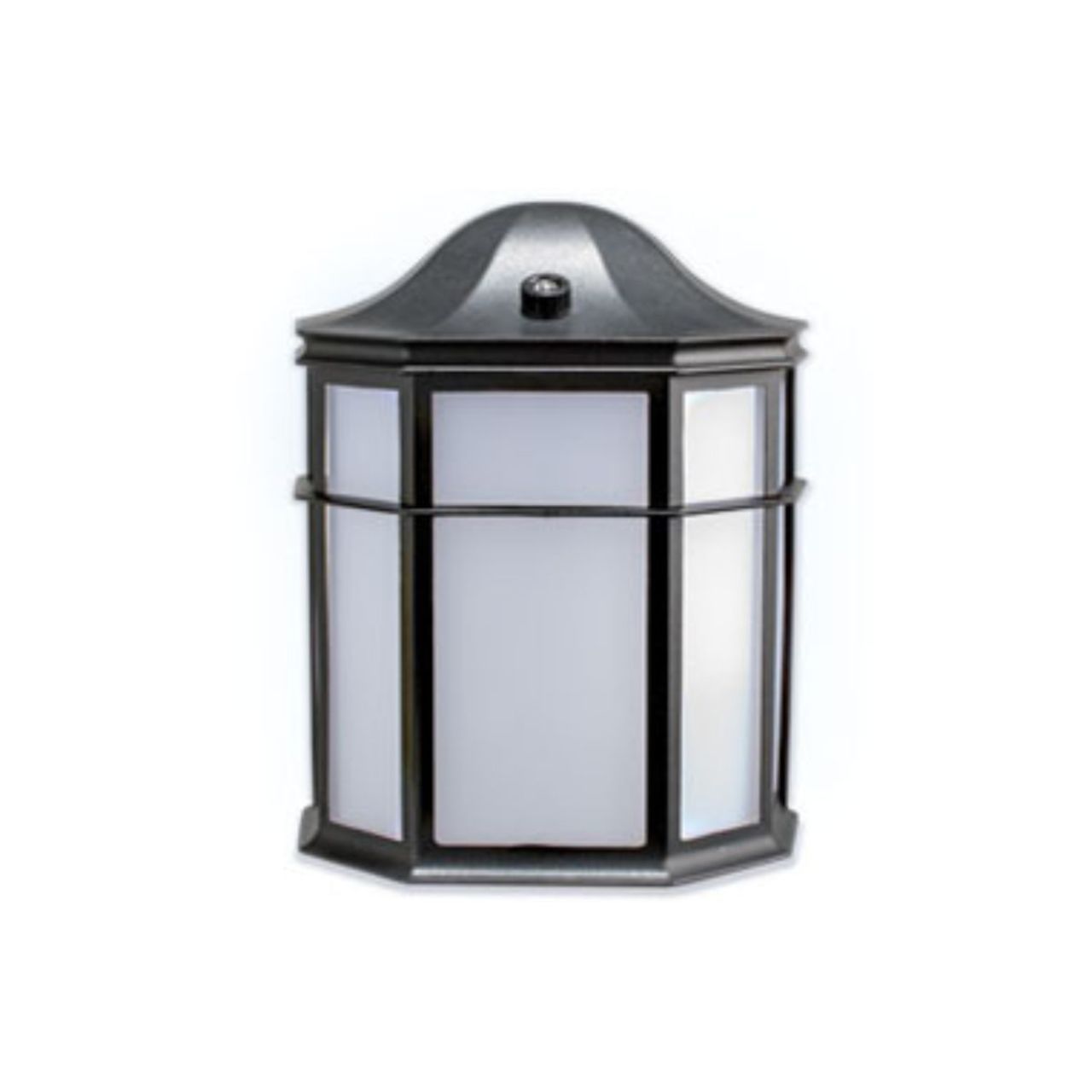 Case of 4 - LED Mini Wall Pack Lantern - 13W - 930 Lumens - 3500K - Photocell - Energetic Lighting