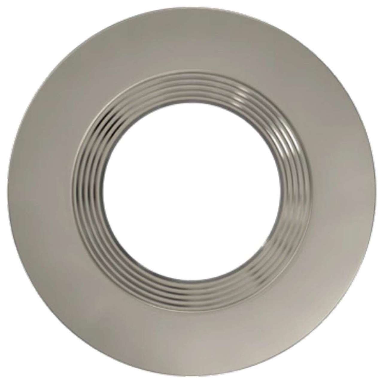 4in. Interchangeable Trim for Retrofit Downlights - Brushed Nickel - Keystone