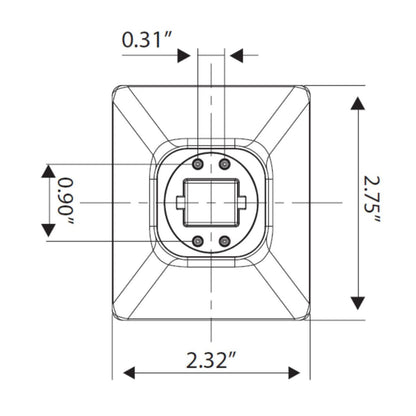 LED 4-Pin Vertical PL Lamp - CFL Ballast Compatible - 9W - Keystone