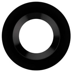 6in. Interchangeable Trim for Remote Driver Downlights - Matte Black - Keystone