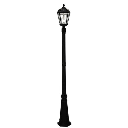 Solar LED Royal Bulb Lantern Light - Black - Gama Sonic