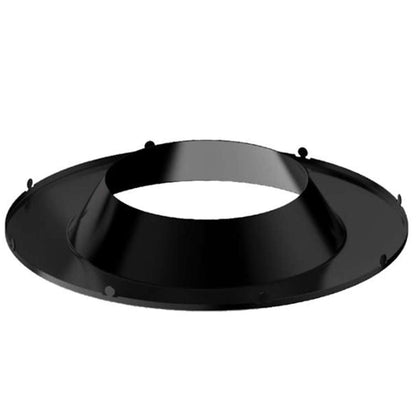 4in. Interchangeable Trim for Remote Driver Downlights - Matte Black - Keystone