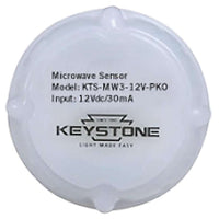 LED Microwave Occupancy/Daylight Sensor - Factory Preset 1 Minute Hold Time - Daylight Threshold Disabled - Keystone