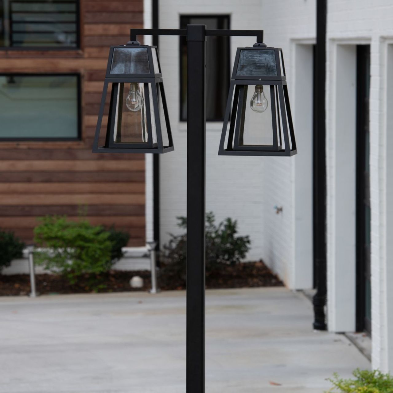 Solar LED Aria Post Light with 8ft Post - Gama Sonic