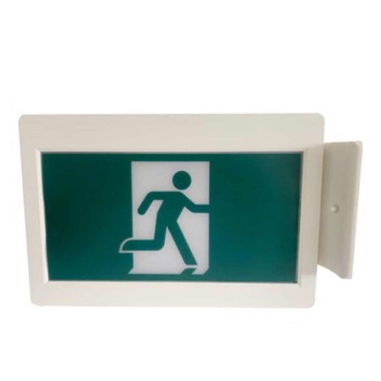 Case of 2 - LED H3 Running Man Exit Sign - 90-Minute Emergency Runtime - Beyond LED Technology