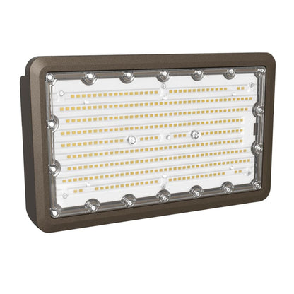 LED Flood Light - Wattage Adjustable 90W/120W/150W - 3CCT - Bronze - LumeGen