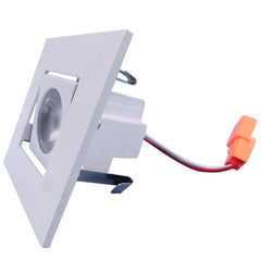 LED 2in. Square Gimbal Baffle Trim - 9W - 3000K/4000K