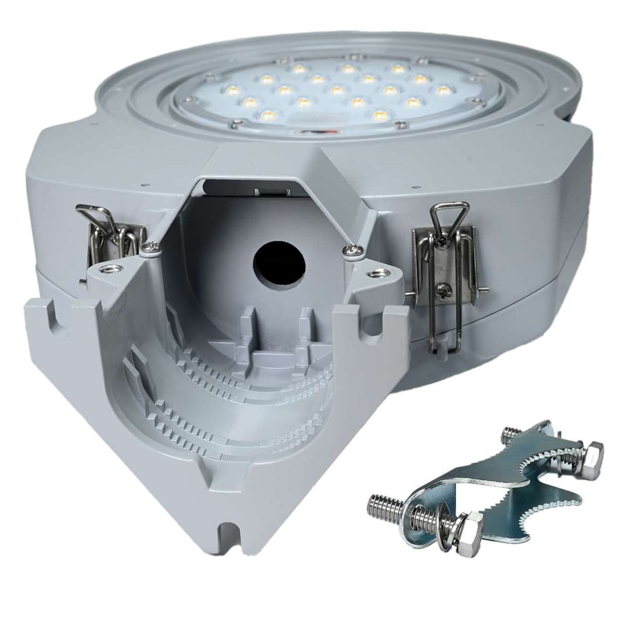 LED Roadway Security Luminaire, Medium - 70W - Type V - Lumec