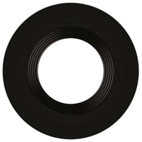 6in. Interchangeable Trim for Baffled Retrofit Downlights - Matte Black - Keystone