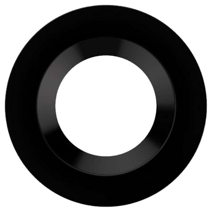 8in. Interchangeable Trim for Remote Driver Downlights - Matte Black - Keystone