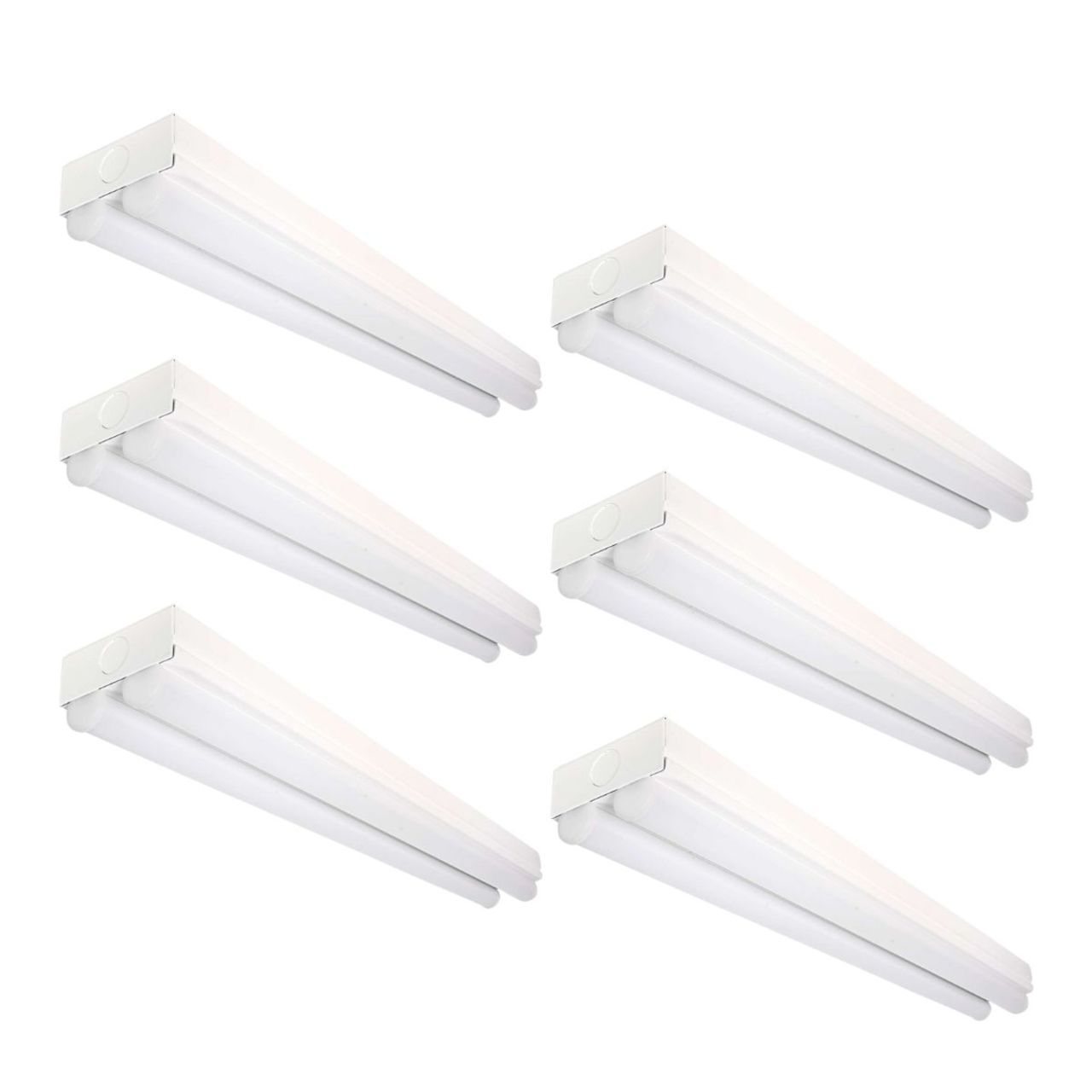 Case of 6 - 2ft. LED SCD Wide Strip Light - 20W - 2116 Lumens - 4000K - Day-Brite