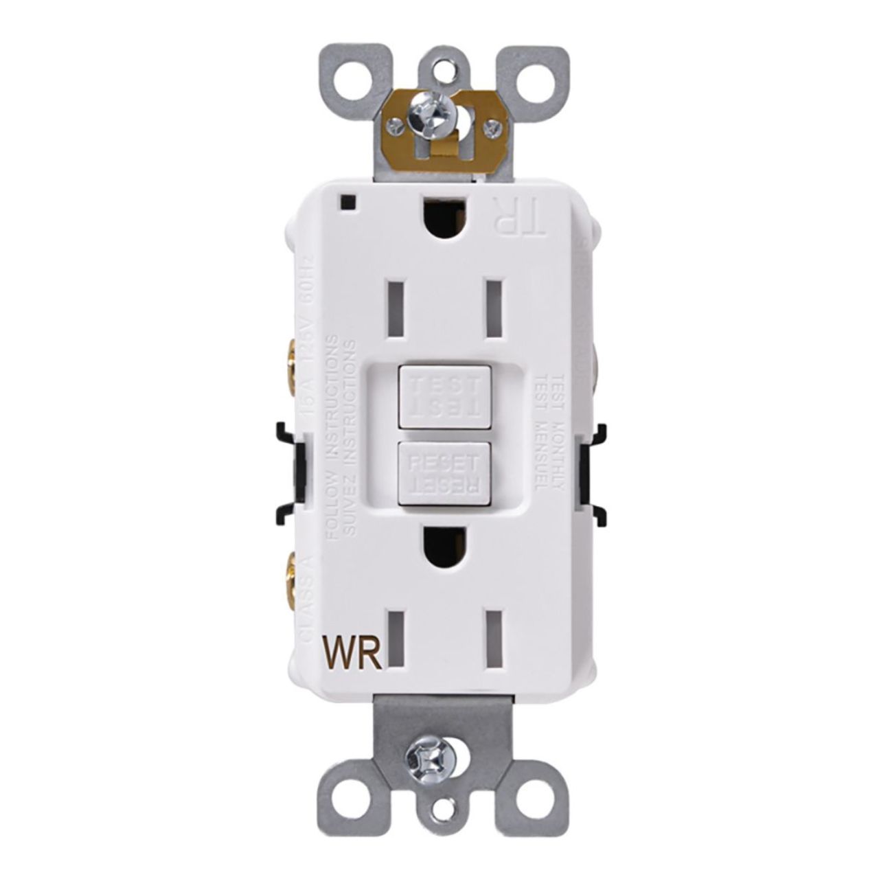 Case of 4 - Receptacle Duplex GFCI Tamper & Weather Resistant